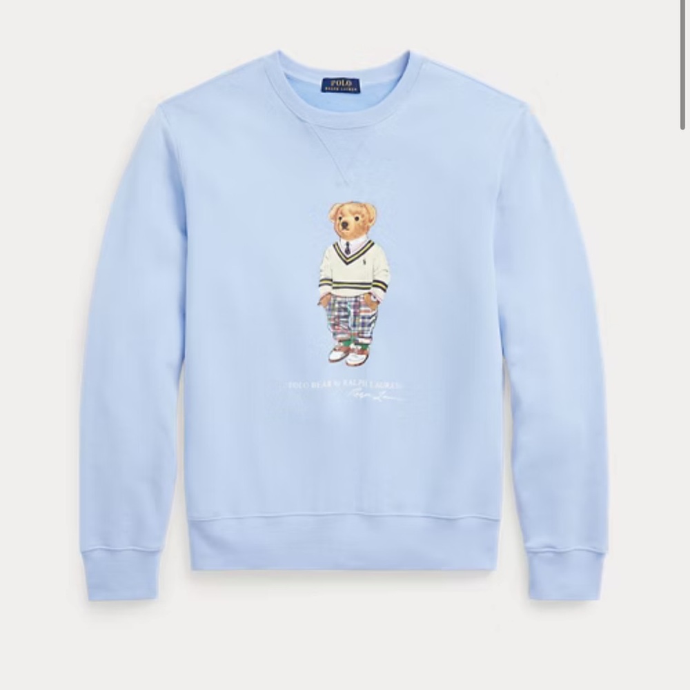 WANTED! Polo by Ralph Lauren Blue Bear Sweatshirt